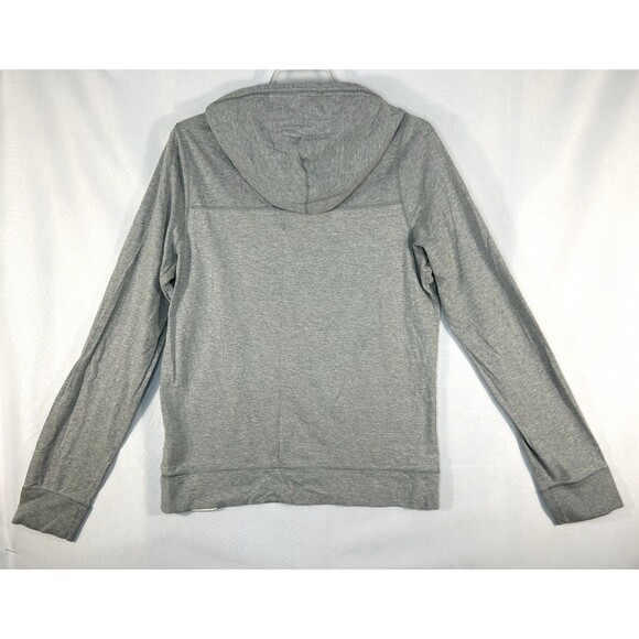 Vintage Abercrombie & Fitch Hoodie Men's 2XL Gray Muscle Fit Y2K Lightweight - Picture 3 of 9